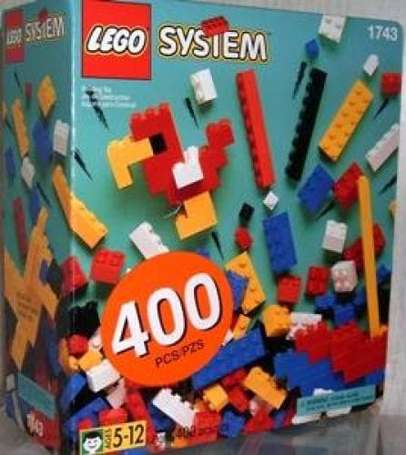 Box of Standard Bricks, 5+ LEGO set (#1743-1)