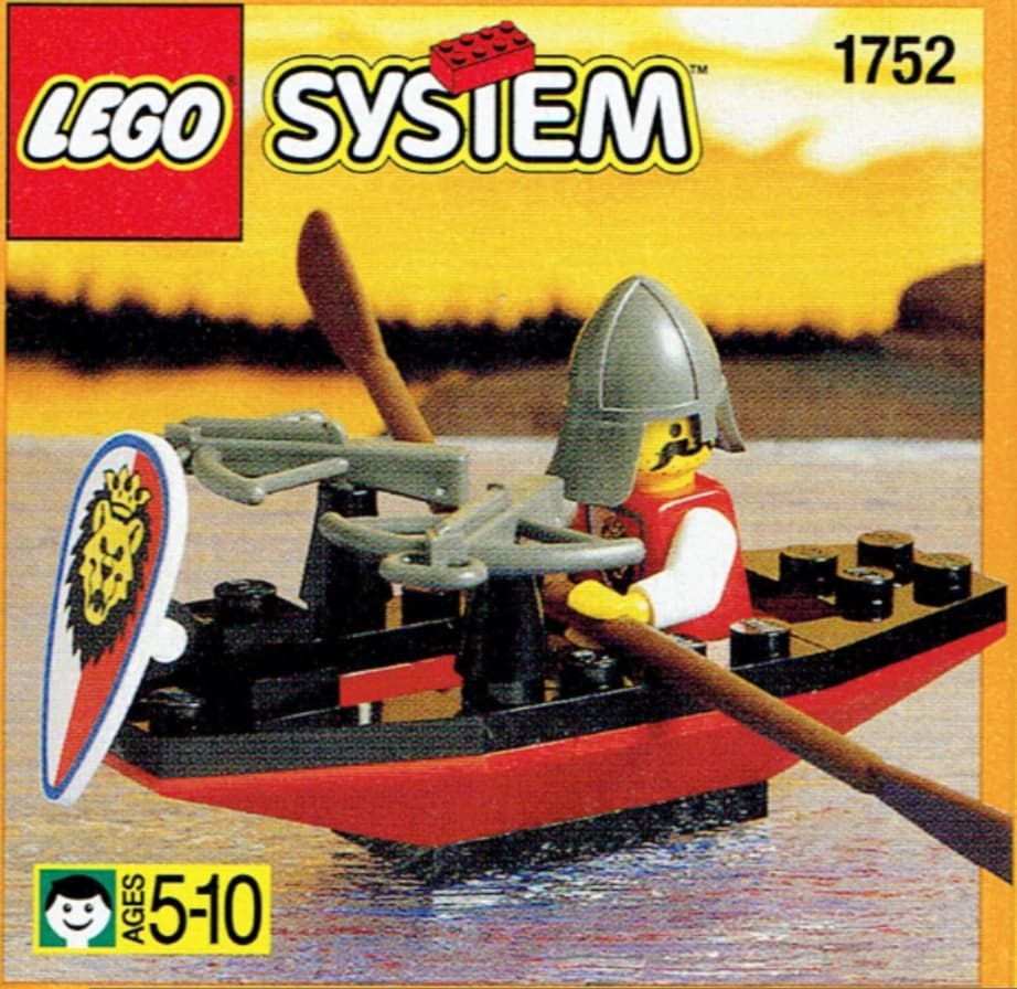 Boat with Armour LEGO set (#1752-1)