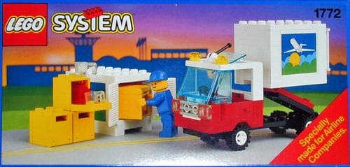 Airport Container Truck LEGO set (#1772-1)