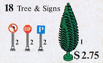 Tree and Signs LEGO set (#18-1)
