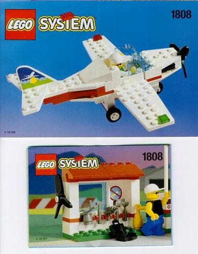Light Aircraft and Ground Support LEGO set (#1808-1)