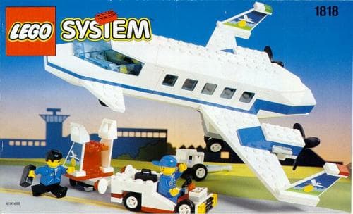 Aircraft and Ground Support Equipment and Vehicle LEGO set (#1818-1)