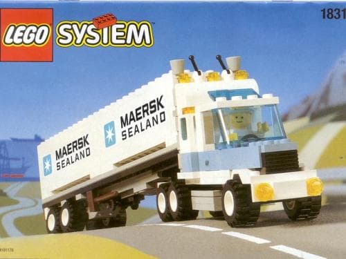 Maersk Sealand Container Lorry LEGO set (#1831-2)