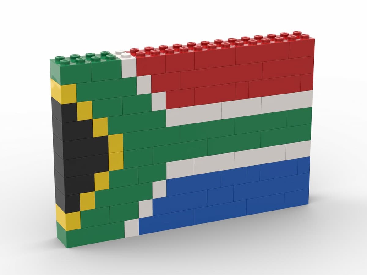South African Flag LEGO set (#1869-1)