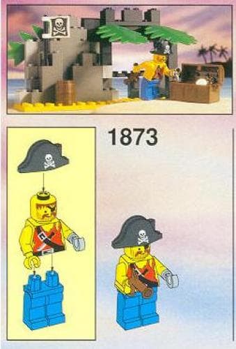 Pirate Treasure LEGO set (#1873-1)
