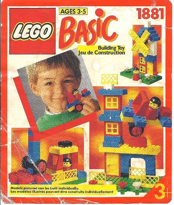 Small Bucket LEGO set (#1881-1)