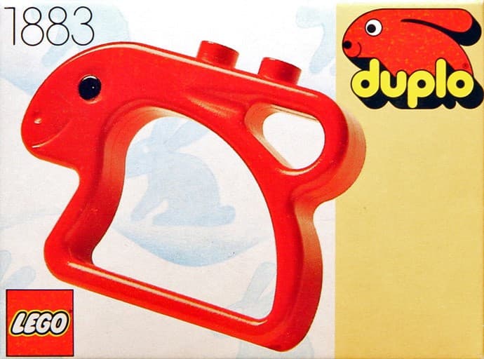 Rabbit Rattle LEGO set (#1883-1)