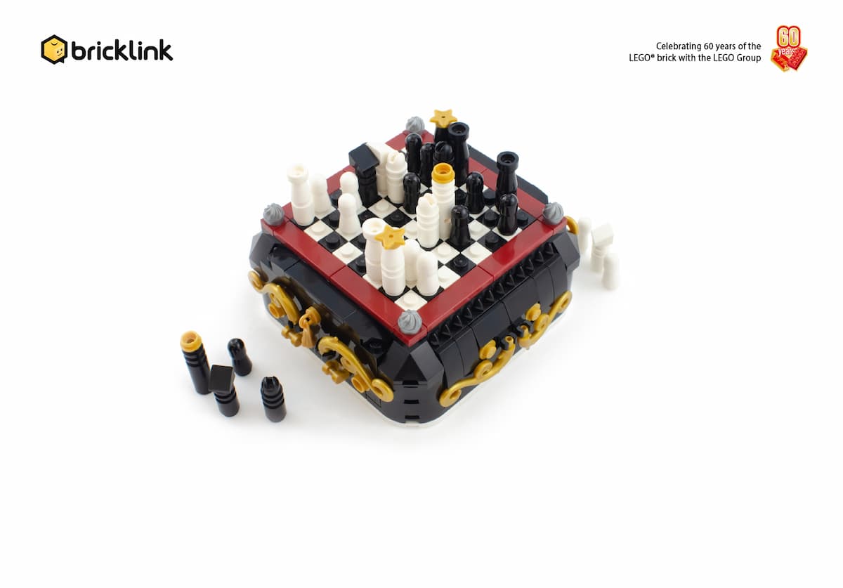 Steampunk Mini Chess LEGO set (#19013-1)