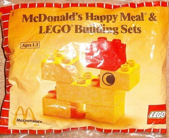 McDonald's Happy Meal - Animal LEGO set (#1916-2, 1983)