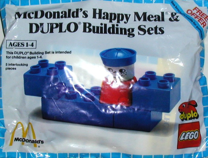 McDonald's Happy Meal - Promotional Set LEGO set (#1919-1, 1983)