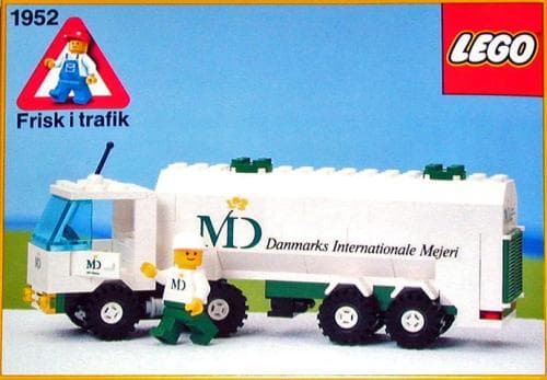 Dairy Tanker LEGO set (#1952-1)