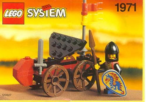 Black Knight's Battering Ram LEGO set (#1971-1)