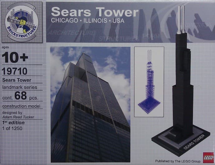 Sears Tower (Brickstructures Version) LEGO set (#19710-1)
