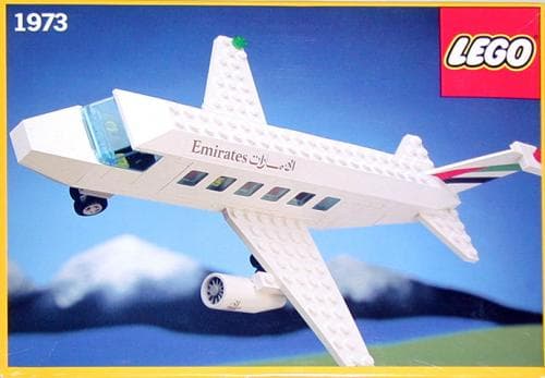 Emirates Airliner LEGO set (#1973-1)
