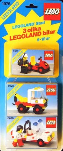 Town 3-Pack LEGO set (#1976-1, 1984)