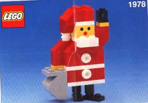 Build-A-Santa LEGO set (#1978-1)