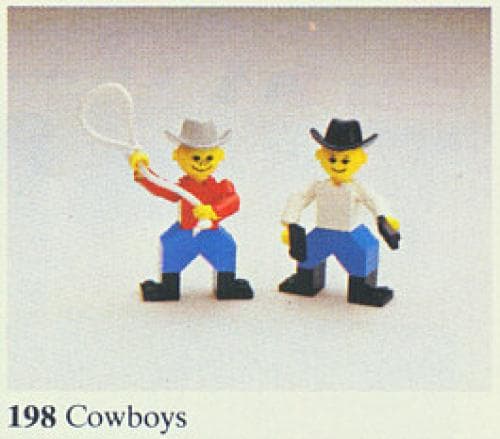 Cowboys LEGO set (#198-1)