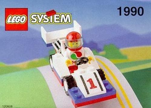 F1 Race Car LEGO set (#1990-1, 1993)