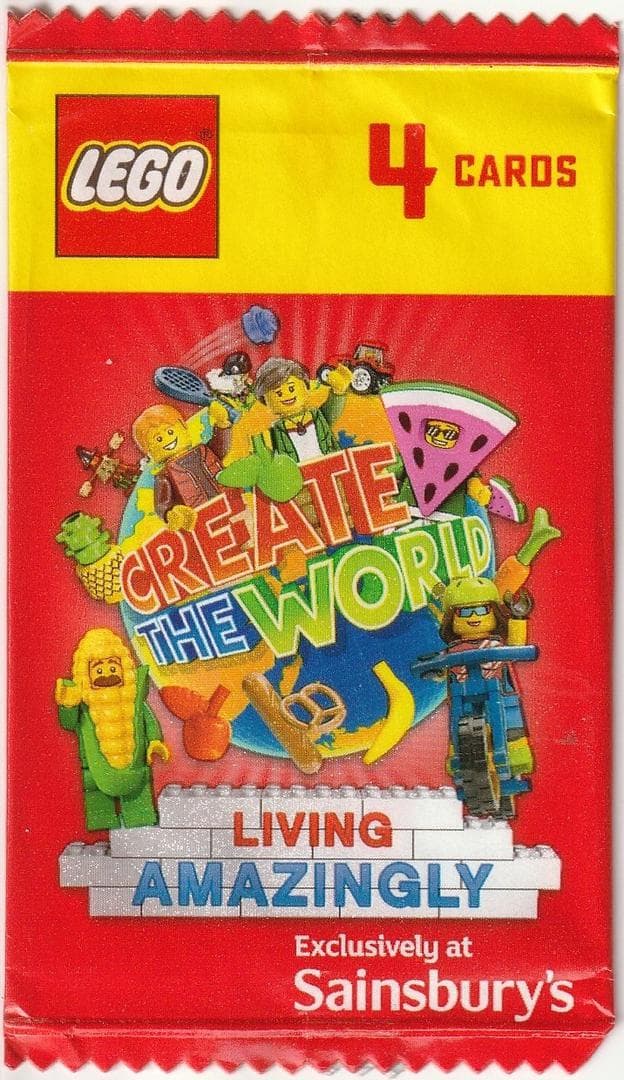 Create the World Trading Cards: Living Amazingly - Random Pack LEGO set (#1992001-1)