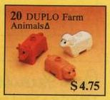 Farm Animals LEGO set (#20-2)