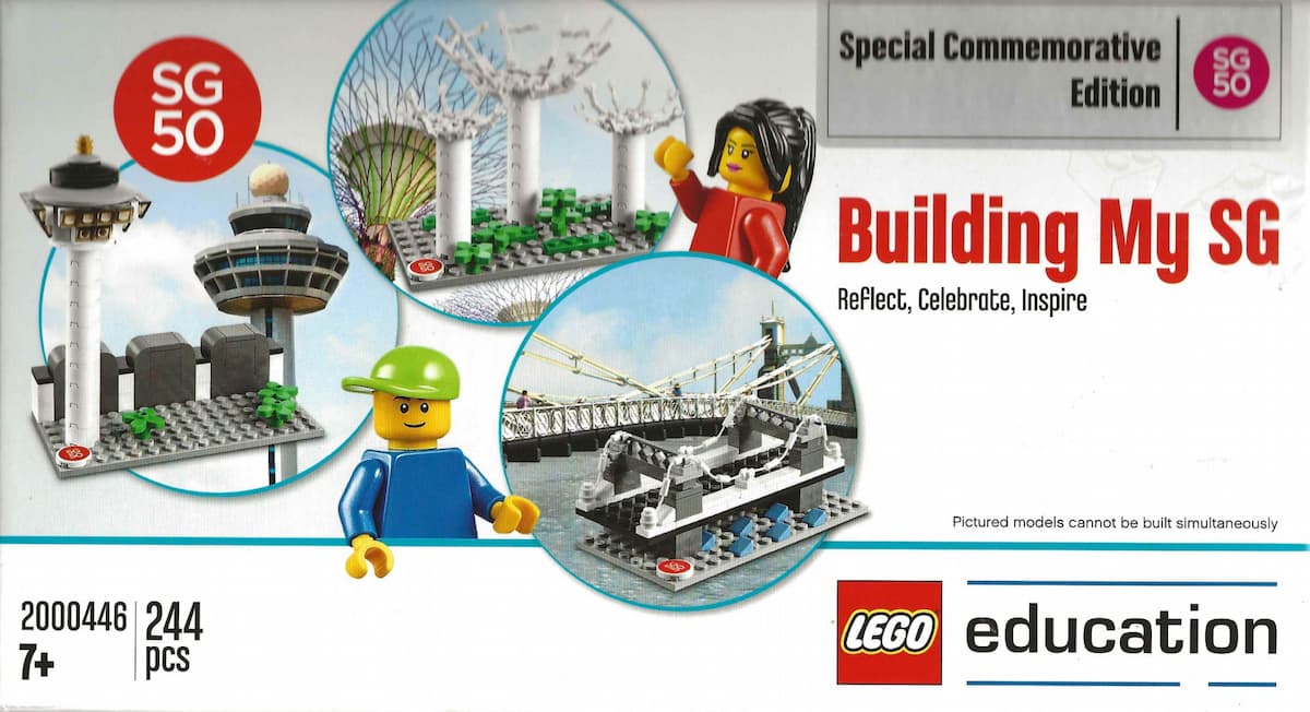 Building My SG - Reflect, Celebrate, Inspire (Special Commemorative Edition) LEGO set (#2000446-2)