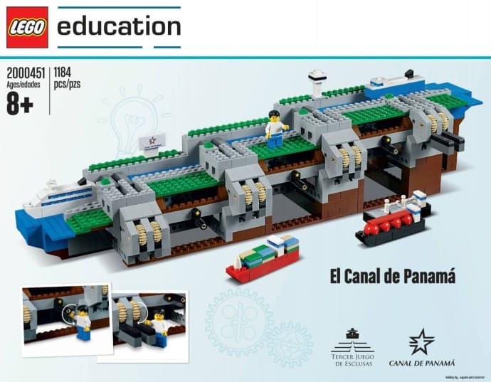 The Panama Canal LEGO set (#2000451-1)