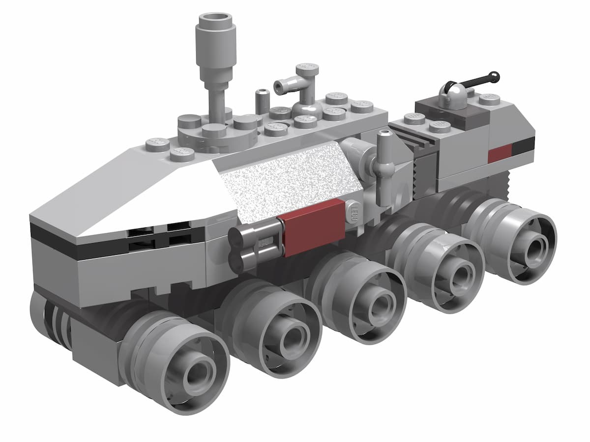 Clone Turbo Tank LEGO set (#20006-1, 2008)