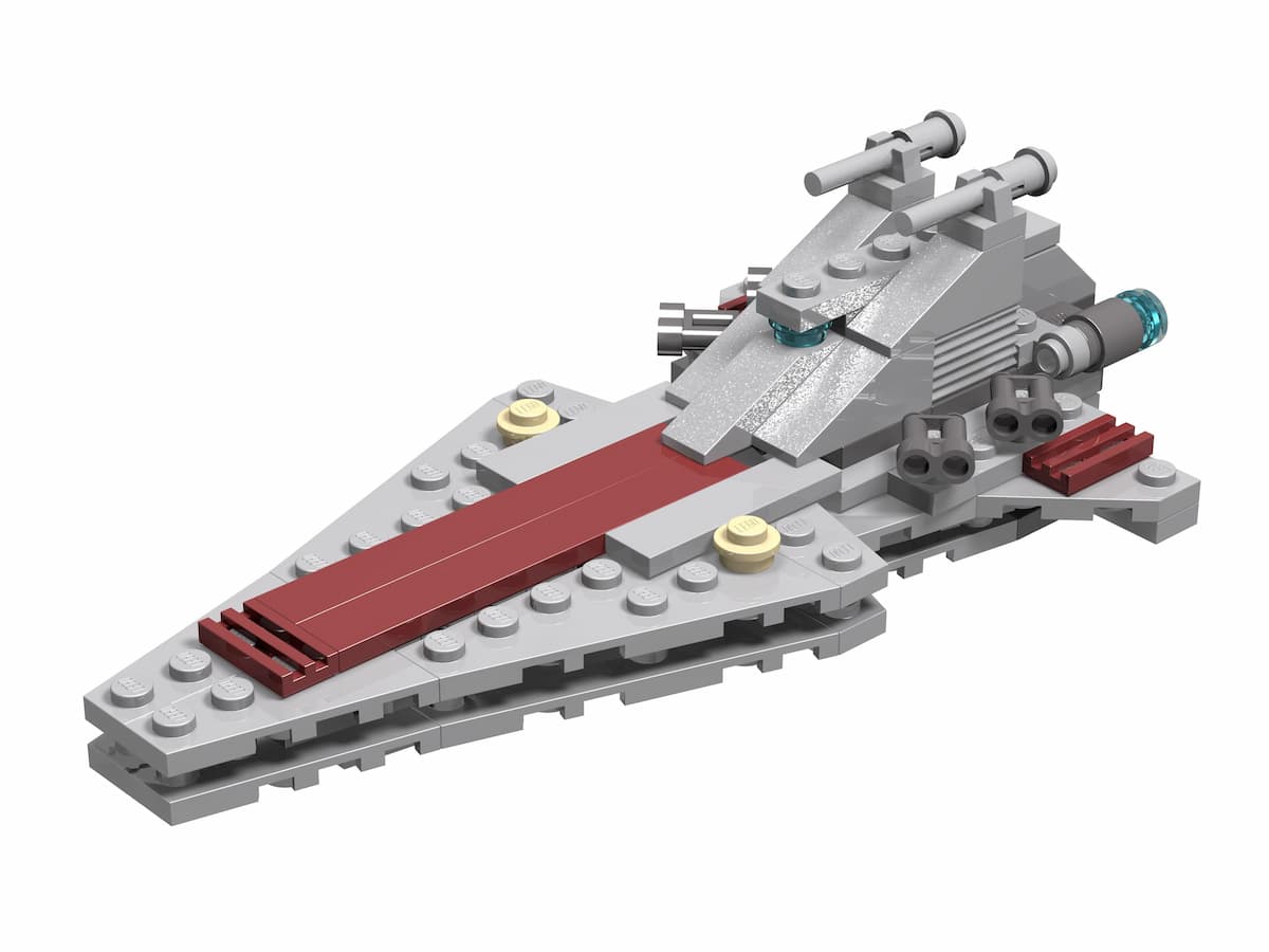 Republic Attack Cruiser LEGO set (#20007-1, 2009)