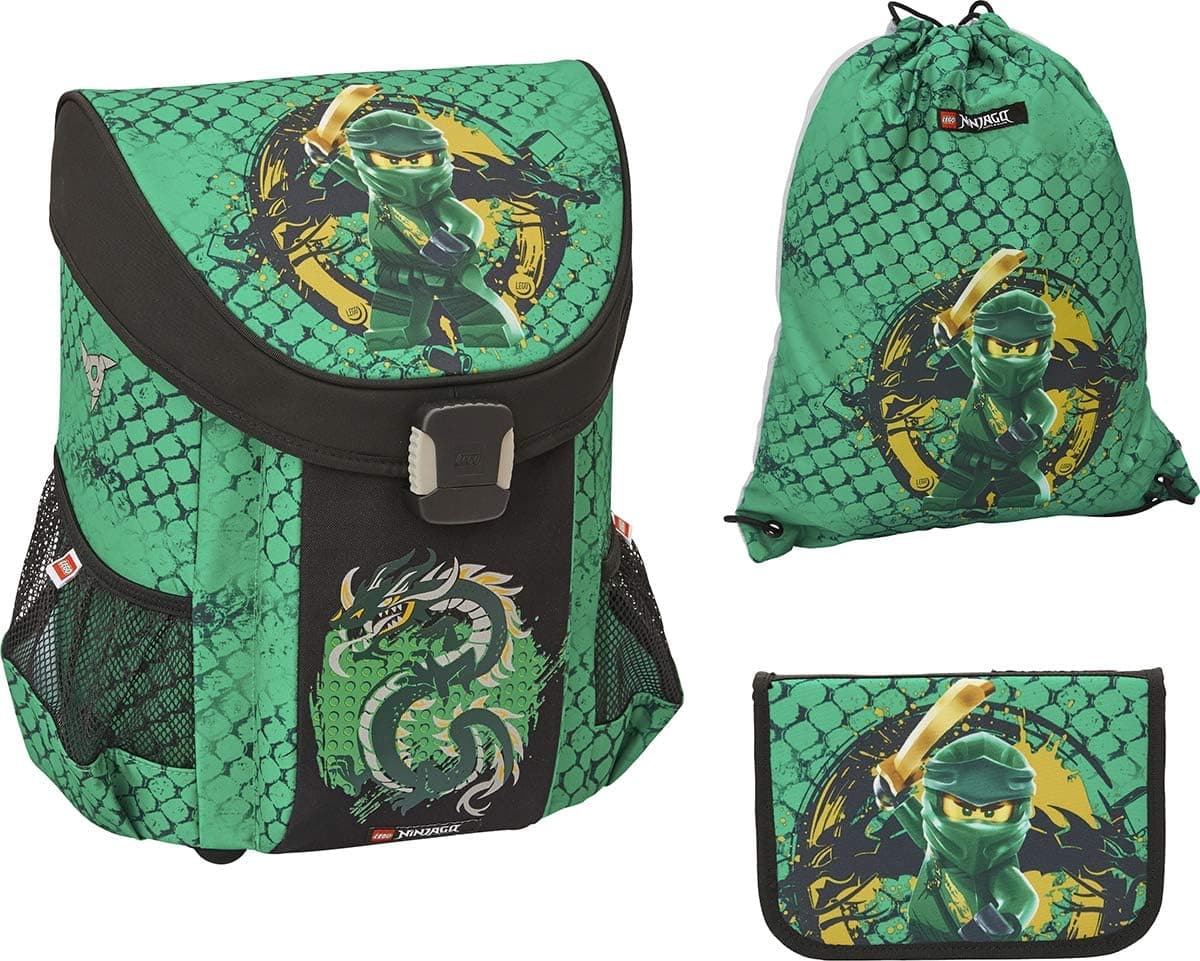 Ninjago Green Lloyd Easy Set LEGO Bags, Totes, & Luggage set (#200152101-1, 2021)