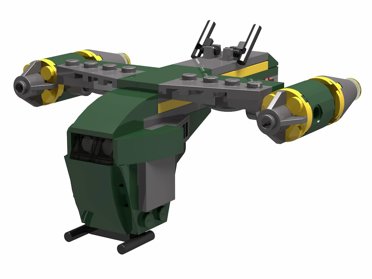 Bounty Hunter Assault Gunship LEGO set (#20021-1, 2011)