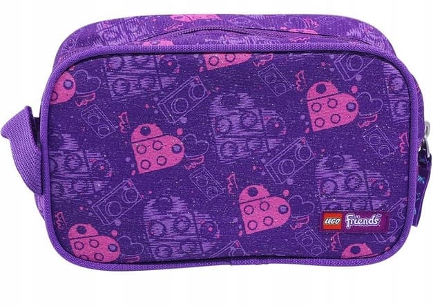 Friends Hearts Toiletry Bag LEGO Bags, Totes, & Luggage set (#200702005-1, 2020)