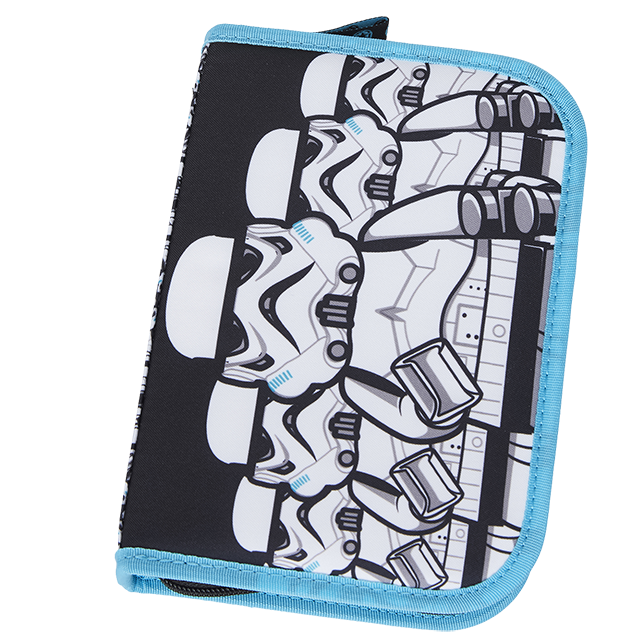 Star Wars Stormtrooper Pencil Case with Pencils LEGO Stationery and Office Supplies set (#200851829-1, 2018)