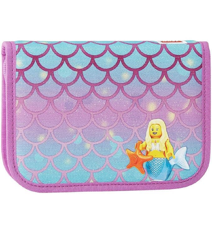Mermaid Pencil Case with Pencils LEGO Stationery and Office Supplies set (#200852304-1, 2023)