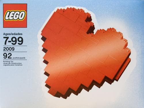 Heart 2009 LEGO set (#2009-2)
