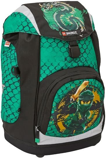 Ninjago Green Lloyd Backpack LEGO Bags, Totes, & Luggage set (#201932101-1, 2021)