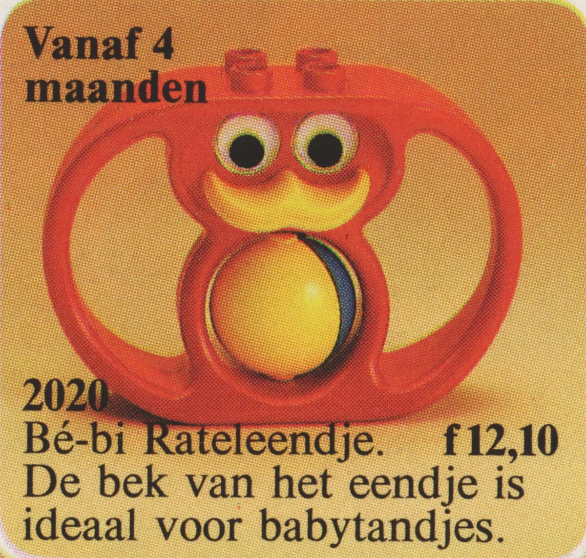 Duck Rattle / Teether LEGO set (#2020-1)