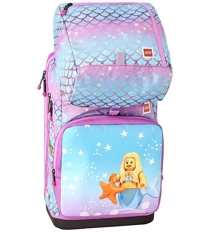 Mermaid Backpack with Gym Bag with Glitter LEGO Bags, Totes, & Luggage set (#202142304-1, 2023)