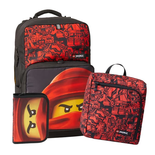 Ninjago Kai Backpack with Gym Bag and Pencil Case LEGO Bags, Totes, & Luggage set (#202282202-1, 2022)