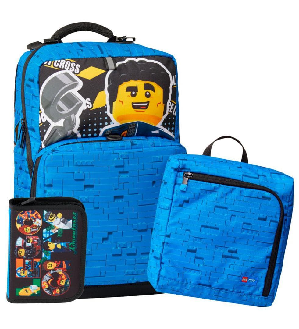 City Backpack with Gym Bag/Pencil Case LEGO Bags, Totes, & Luggage set (#202282205-1, 2022)