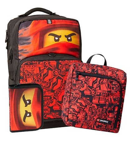Ninjago Kai Backpack with Gym Bag and Pencil Case LEGO set (#202292202-1)