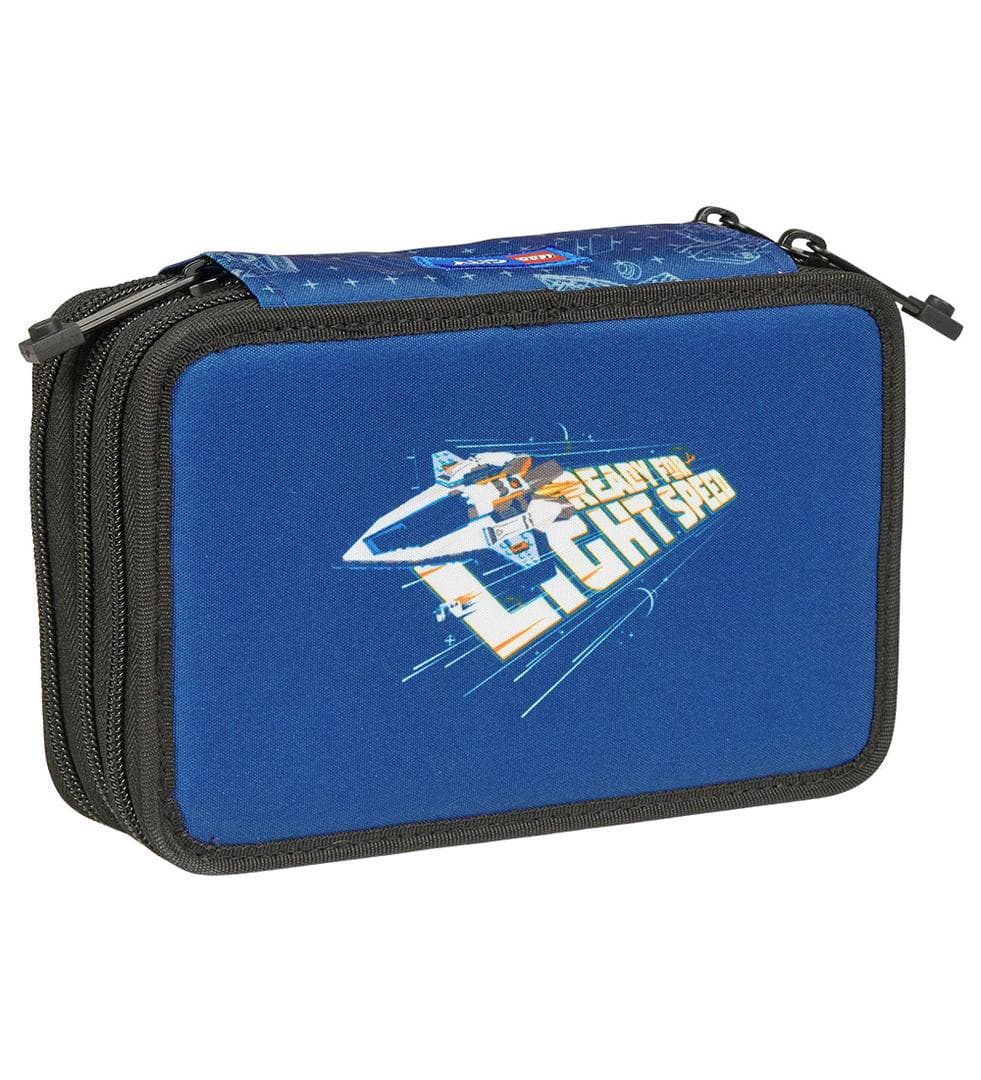 City Space Explorer 3-Layered Pencil Case with Pencils LEGO Stationery and Office Supplies set (#202912505-1, 2025)