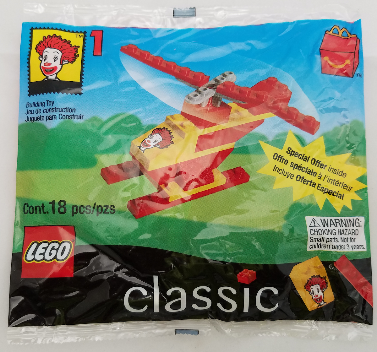 Helicopter LEGO set (#2032-1)