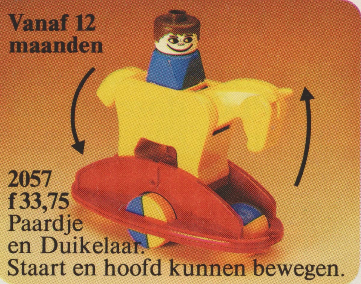 Rocking Horse Push-Along LEGO set (#2057-1)