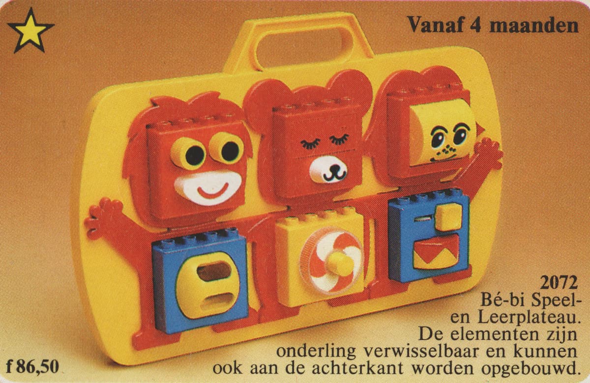 Touch and Learn Cot Toy LEGO set (#2072-1)