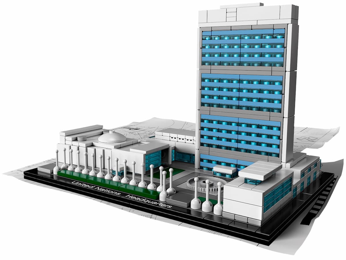 United Nations Headquarters LEGO set (#21018-1)