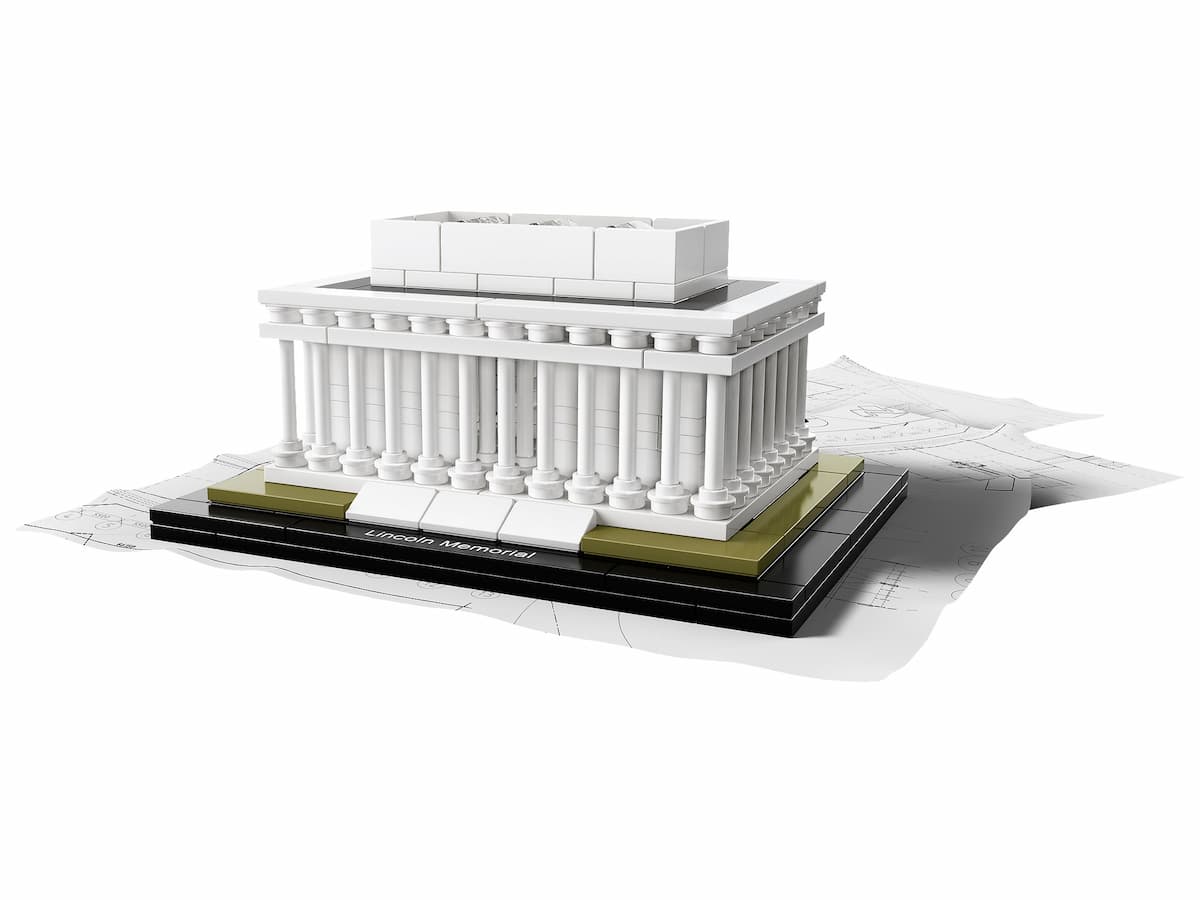 Lincoln Memorial LEGO set (#21022-1)