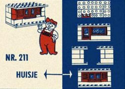 Small House Set LEGO set (#211-2)