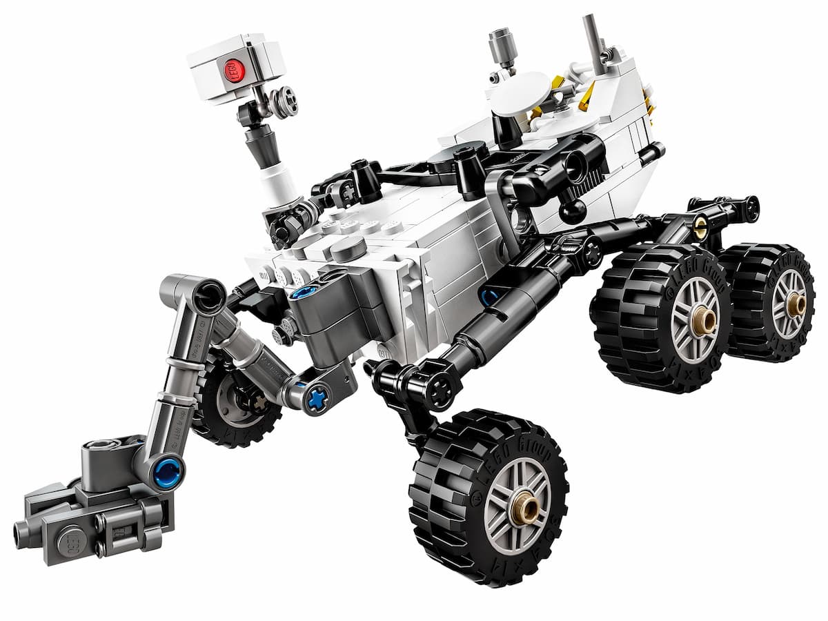 NASA Mars Science Laboratory Curiosity Rover LEGO set (#21104-1, 2014)