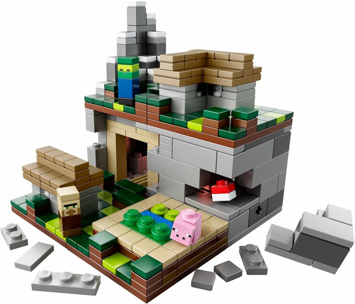 Micro World - The Village LEGO set (#21105-1)