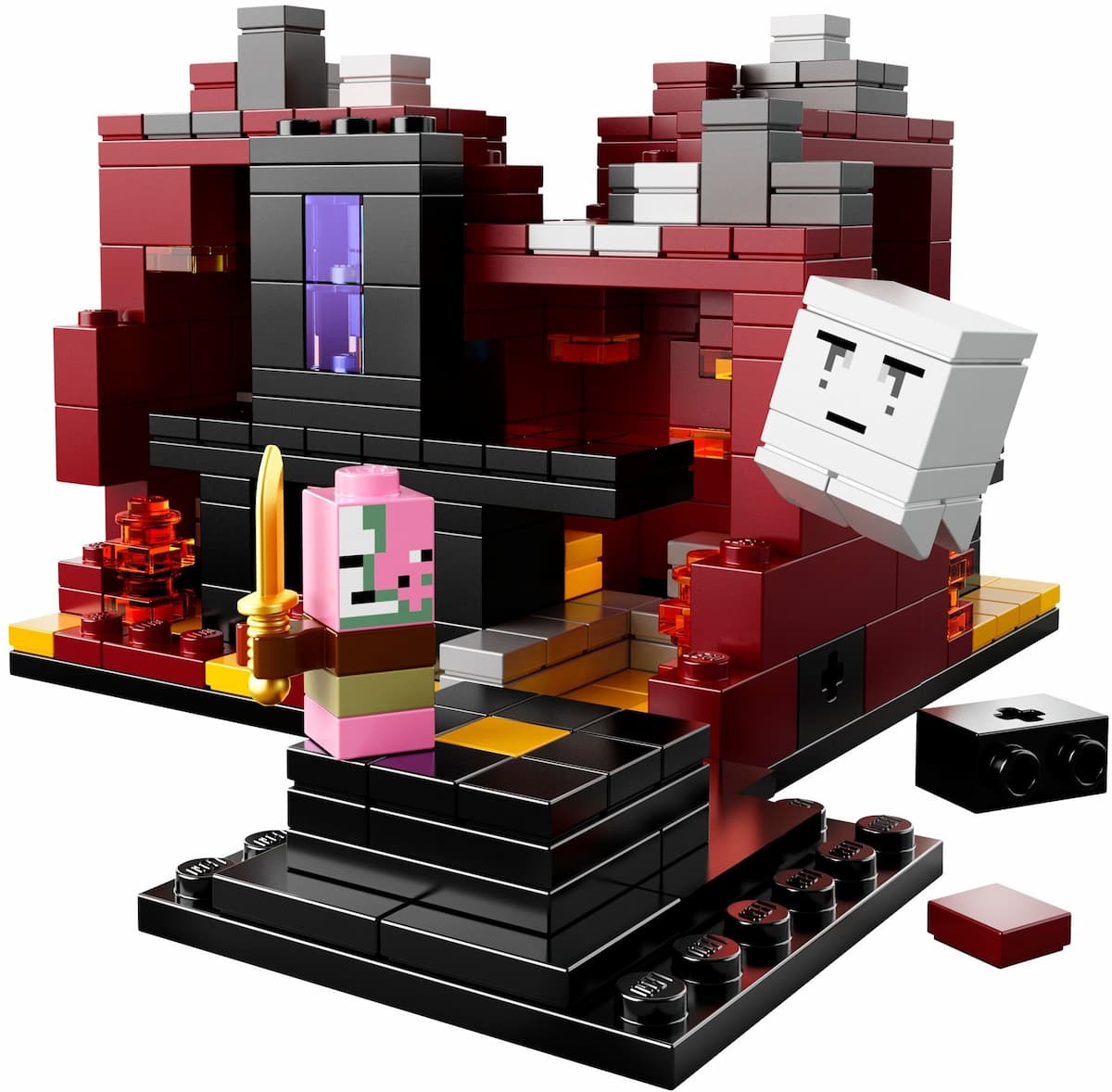 Micro World - The Nether LEGO set (#21106-1)